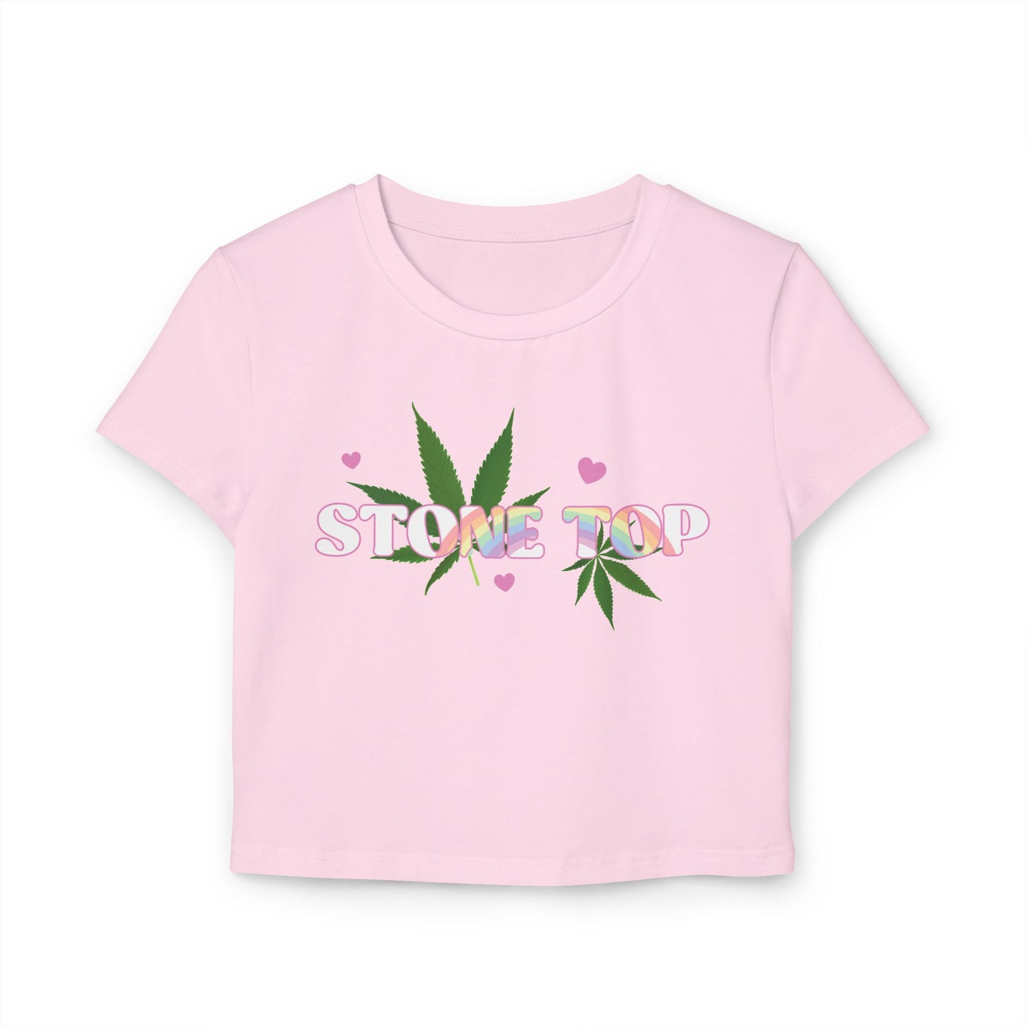 Stone Top lesbian stoner "baby tee" shirt