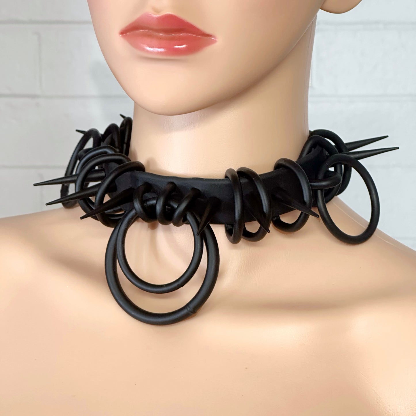 Black Scary Dog Privilege Monochrome - Biothane MTO