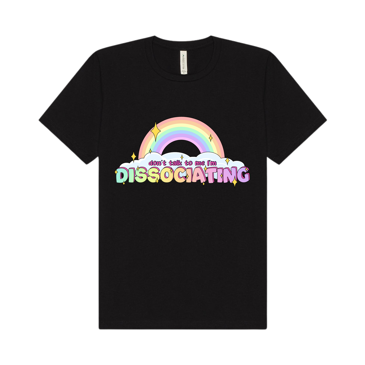 Don't talk to me I'm dissociating Unisex t-shirt