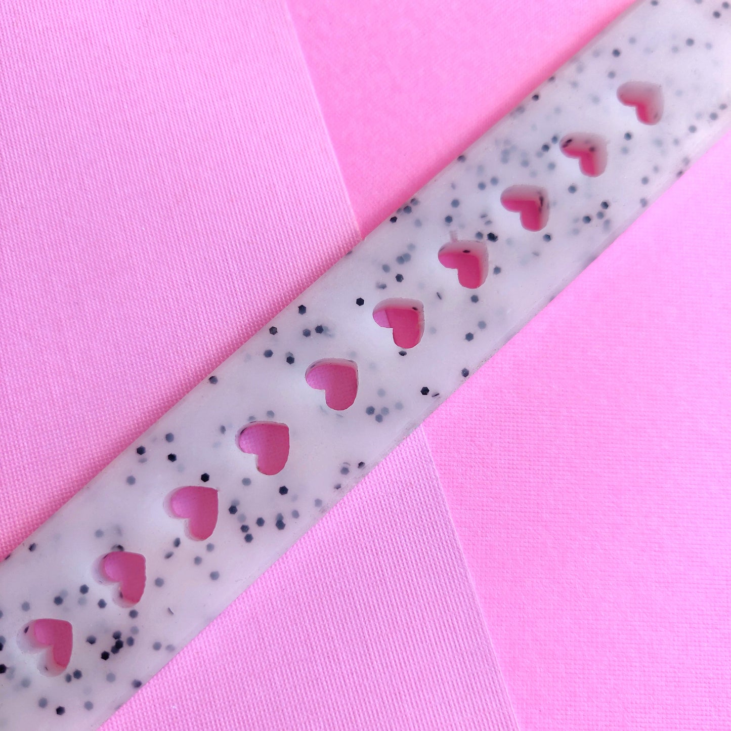 Dragon Fruit | Kawaii Decora Food theme Powder Coated Silicone Spiked Choker by Gutterscotch
