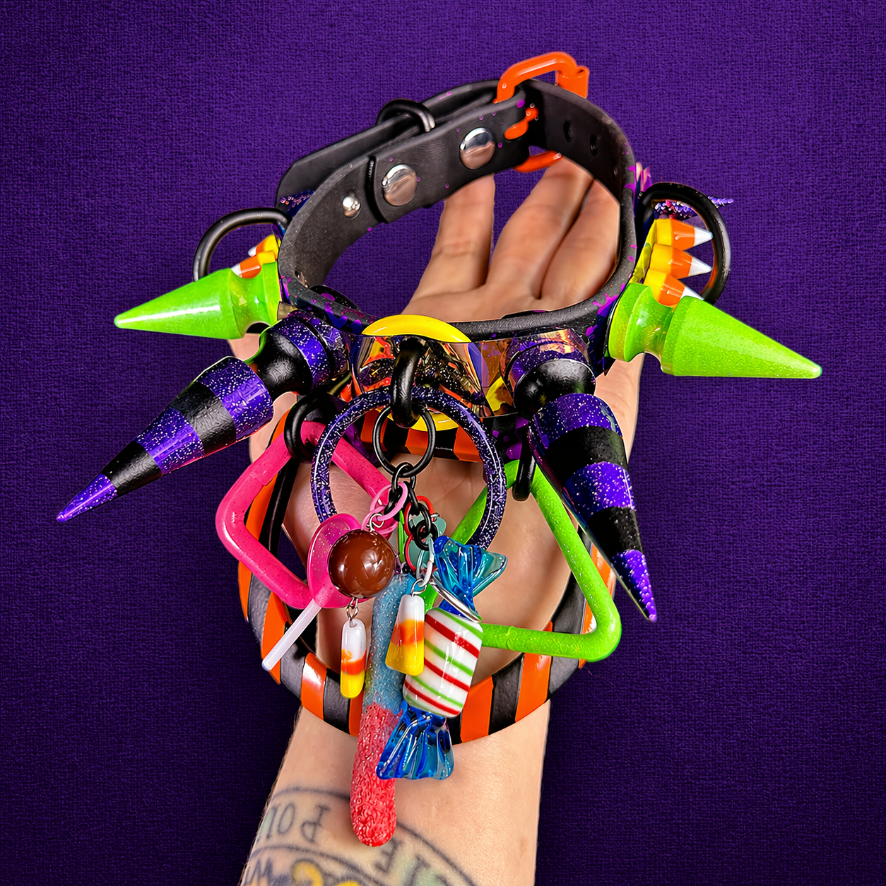 Halloween Candy Knocker Style Choker