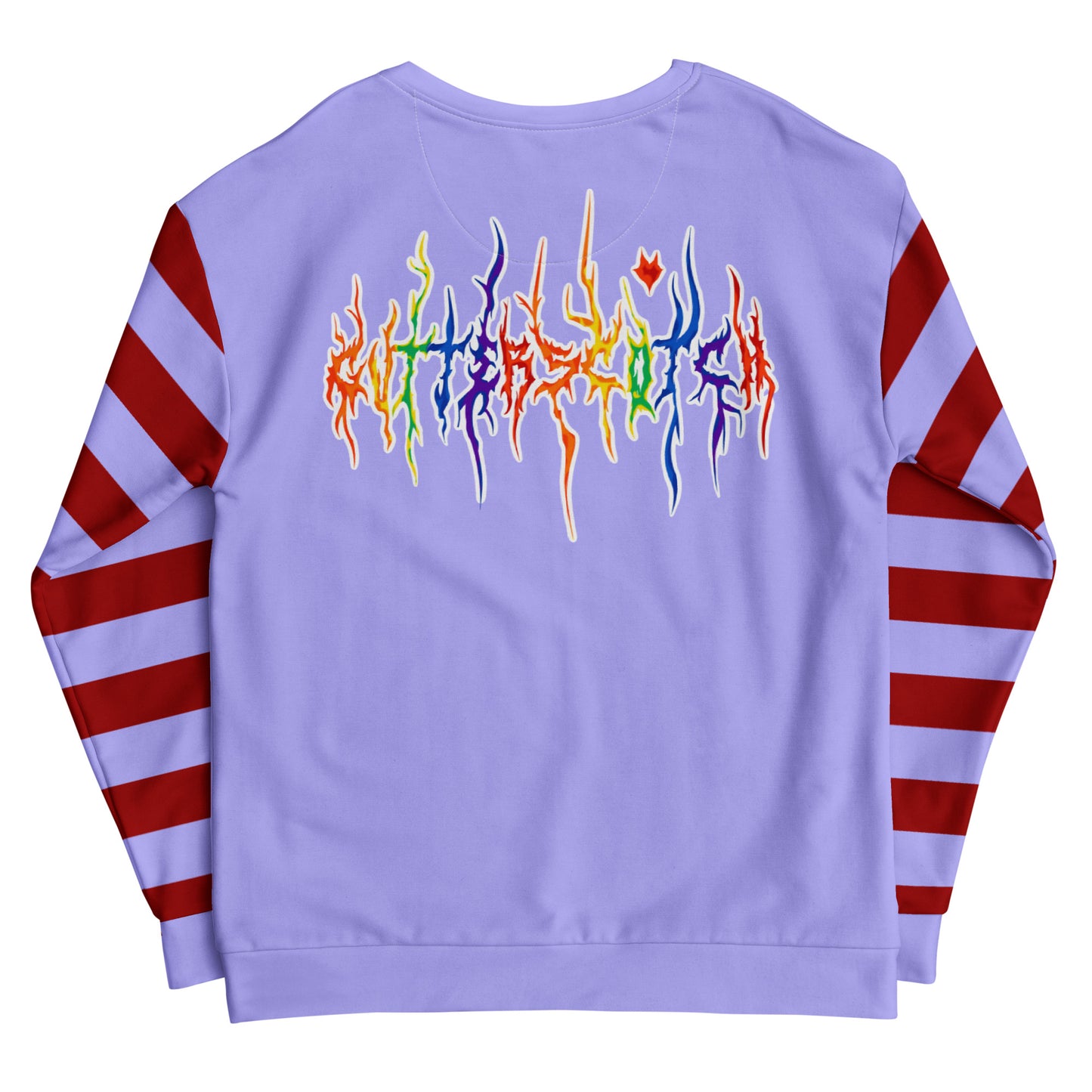 Clownipede Striped Clowncore Unisex Sweatshirt