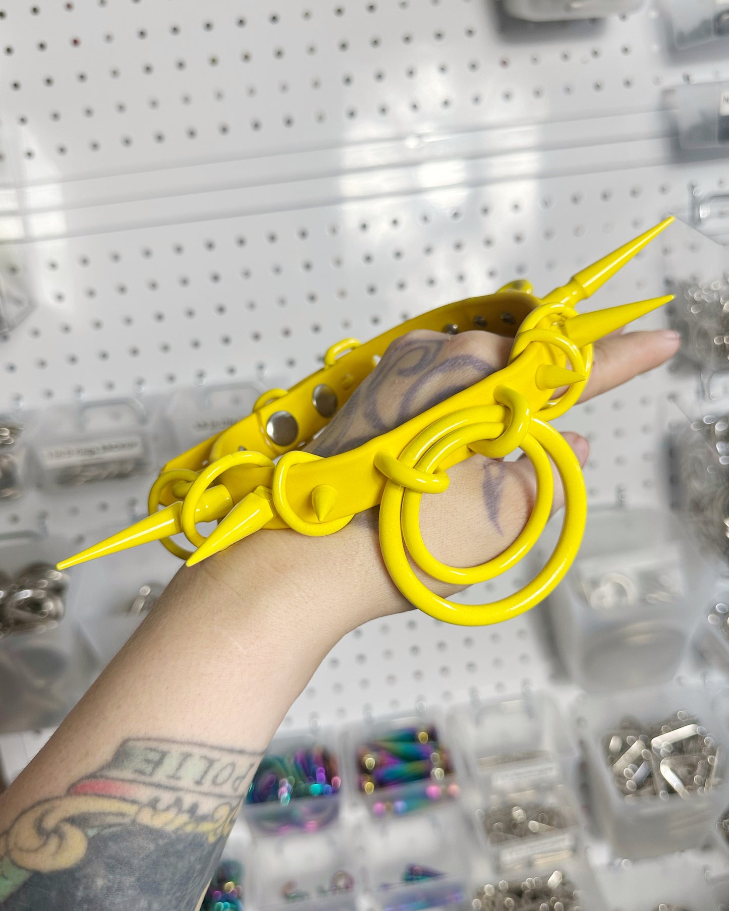 Lemon “Bite Risk” Monochrome - Biothane MTO