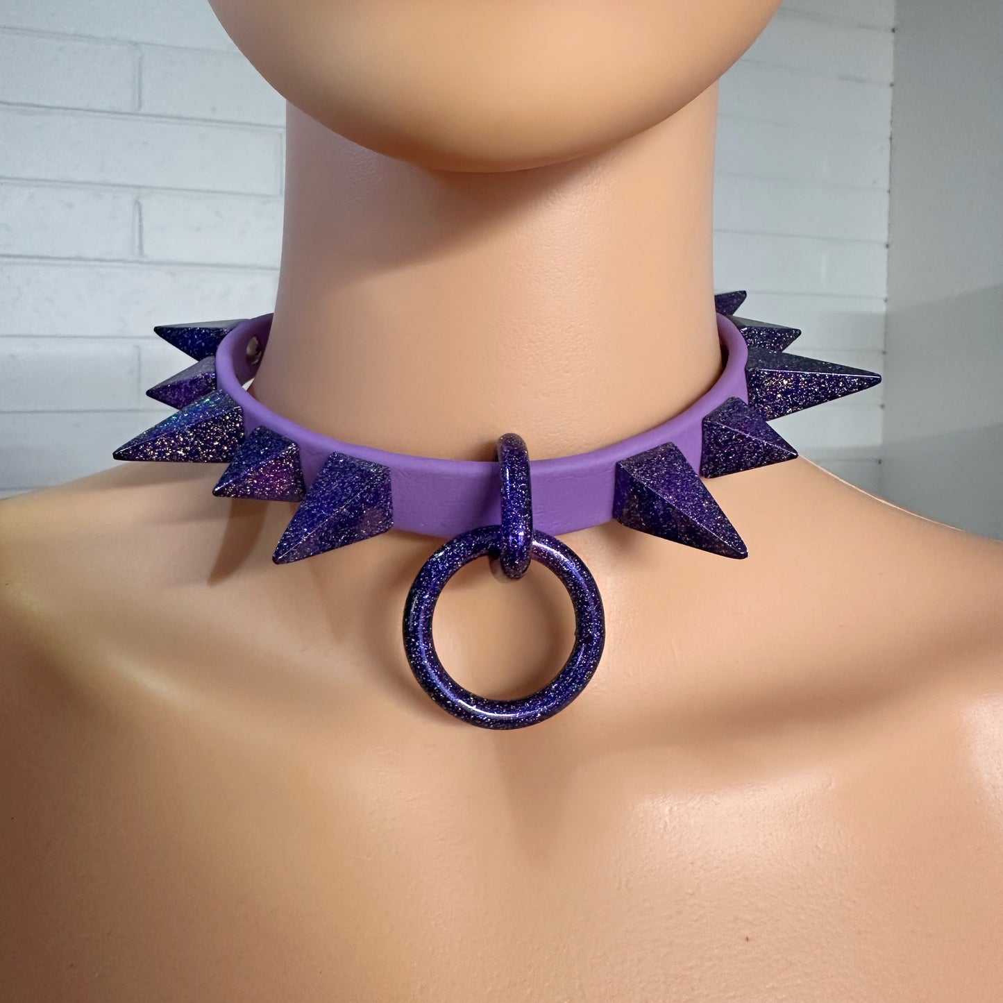 Cosmic Amethyst “Baby Teeth” Holographic Monochrome - MTO