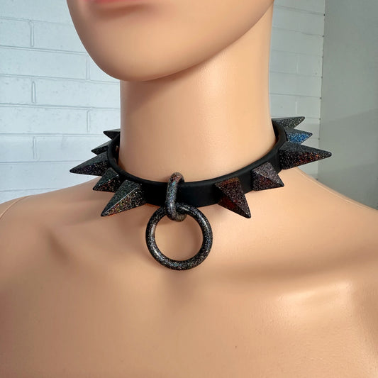 Cosmic Black “Baby Teeth” Holographic Monochrome - MTO