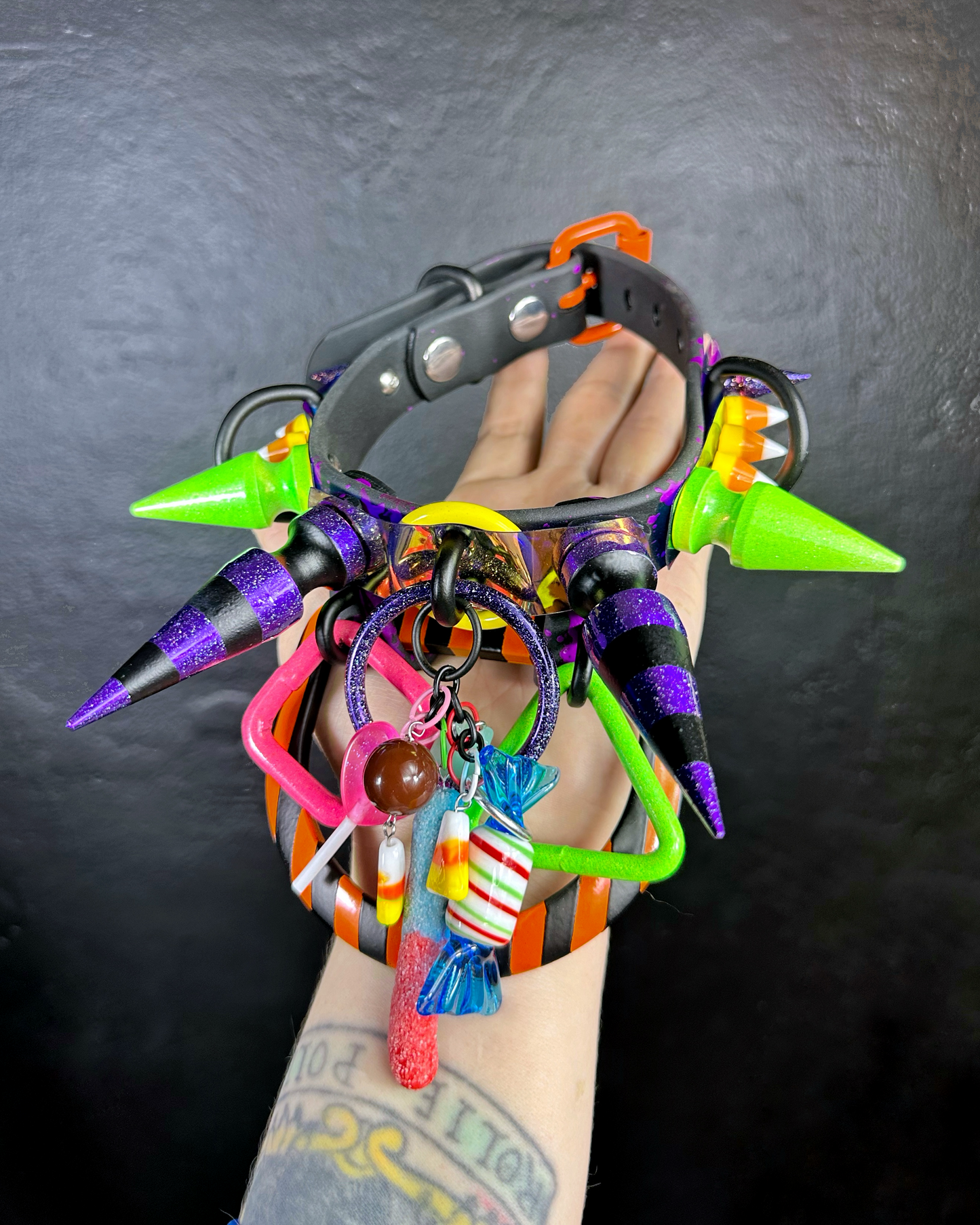 Halloween Candy Knocker Style Choker