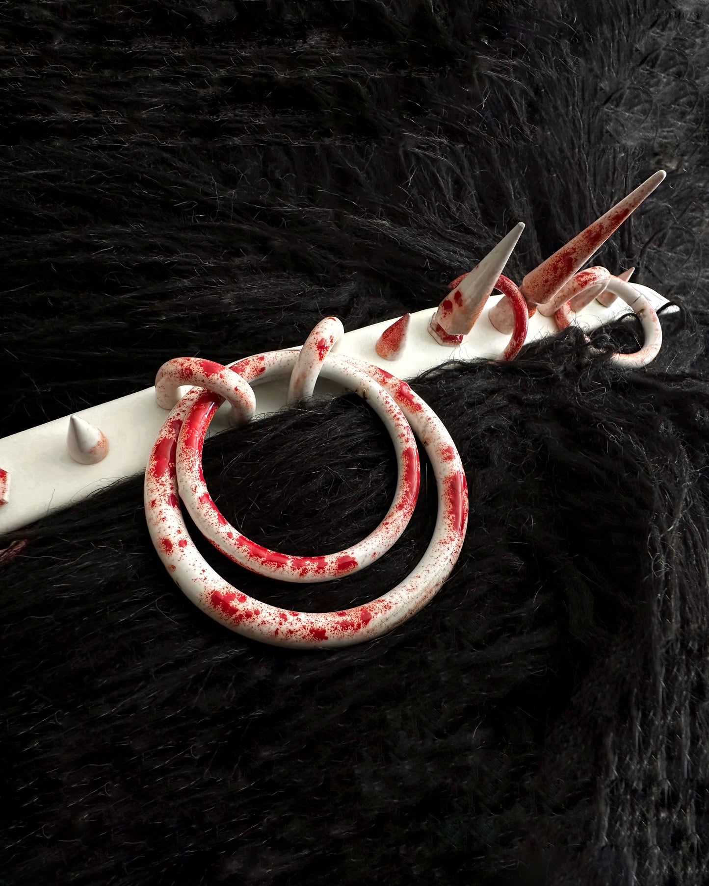 Communion - White Blood Splatter