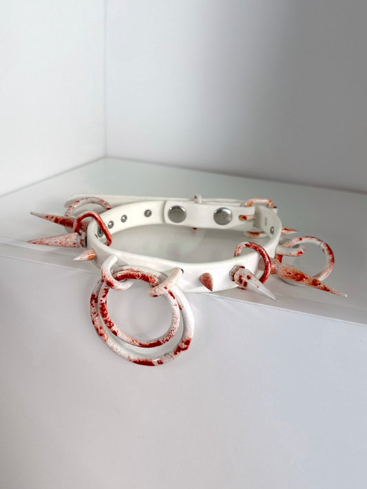 Communion - White Blood Splatter